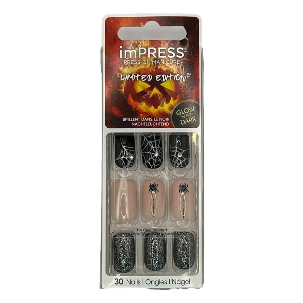 Kiss Impress Press-on Manicure Limited Edition Halloween 30 Nails - I See You